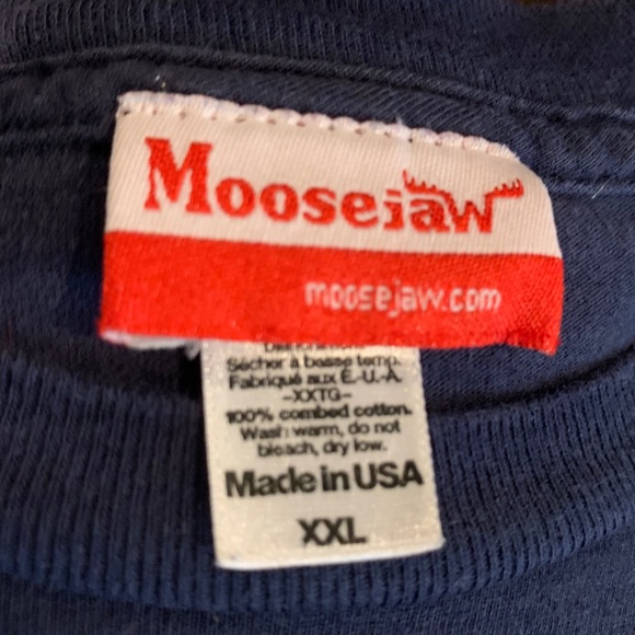 XXL Moosejaw Vintage Long Sleeve Tee - Picture 2 of 6